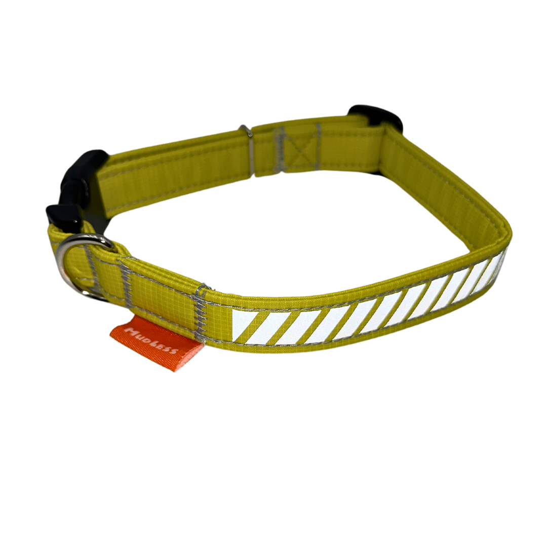 MUDLESS Dog Collar - Waterproof, Reflective